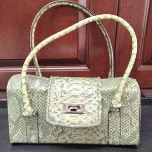 Liz Claiborne Vintage y2k Snakeskin shoulder bag
